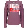 3077 Ladies' Extra Soft Tri-Blend Longsleeve Thumbnail